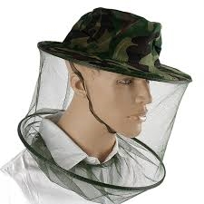 Mosquito Head Net Camouflage Mosquito Net For Outdoor Camping Fishing 