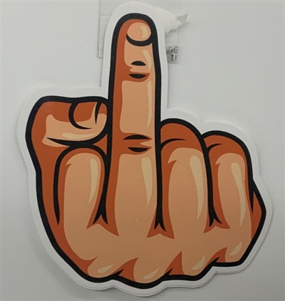 Middle Finger Sticky Notepad MIDDLE FINGER STICKER